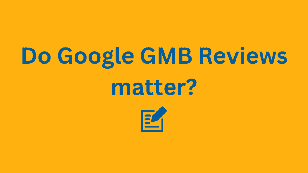 Do Google GMB Reviews matter News Articles FI