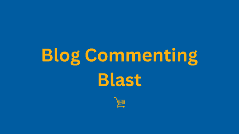 Blog Commenting Blast